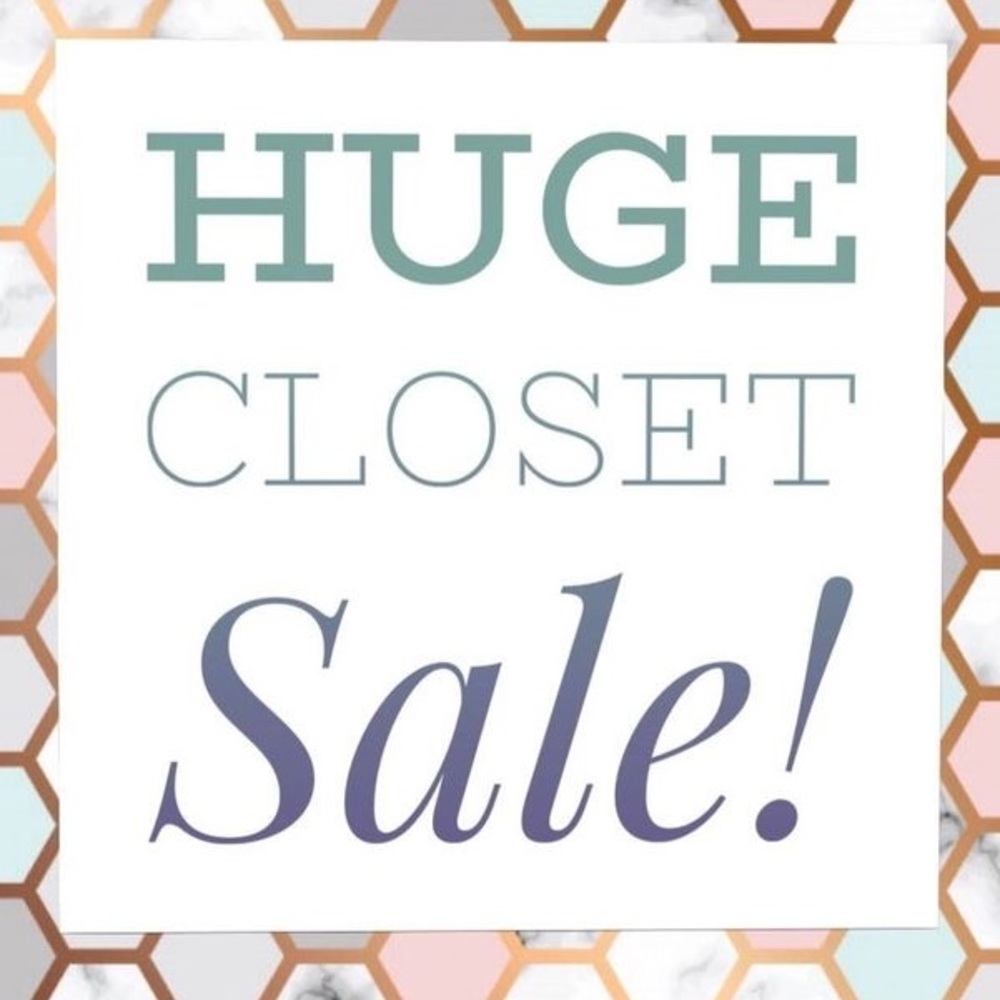 🌸 CLOSET CLEANOUT 🌸
